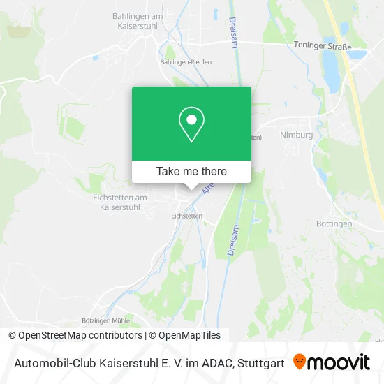 Карта Automobil-Club Kaiserstuhl E. V. im ADAC