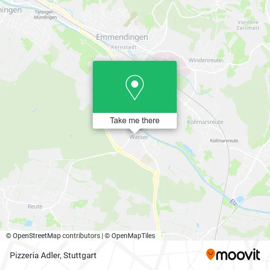 Карта Pizzeria Adler