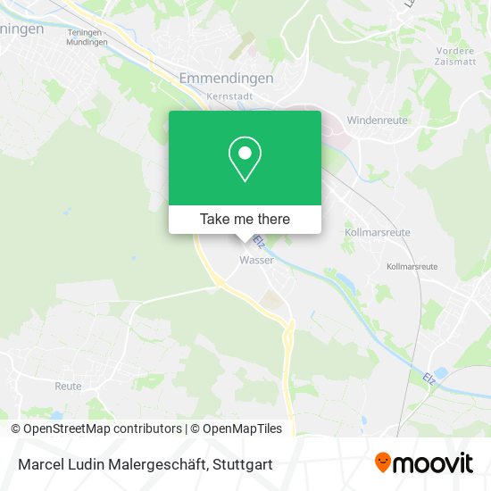 Marcel Ludin Malergeschäft map