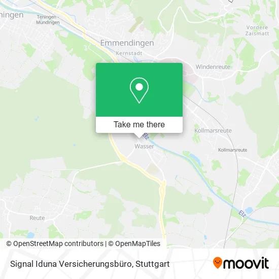 Карта Signal Iduna Versicherungsbüro