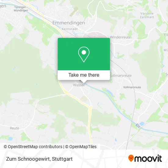 Карта Zum Schnoogewirt