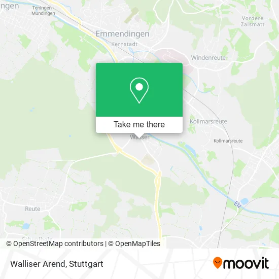 Карта Walliser Arend