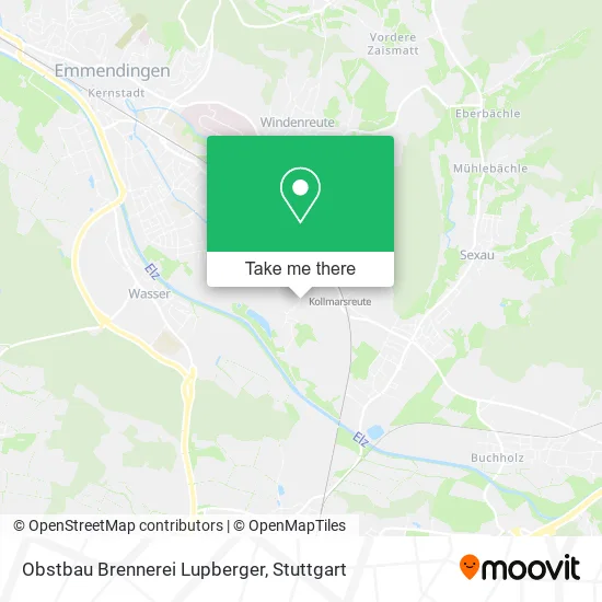 Карта Obstbau Brennerei Lupberger