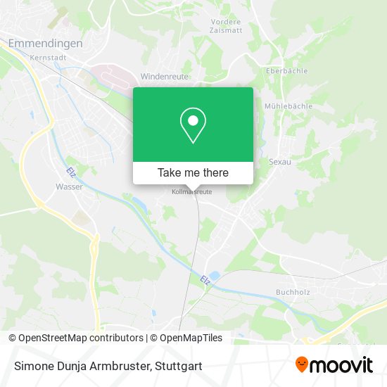Simone Dunja Armbruster map