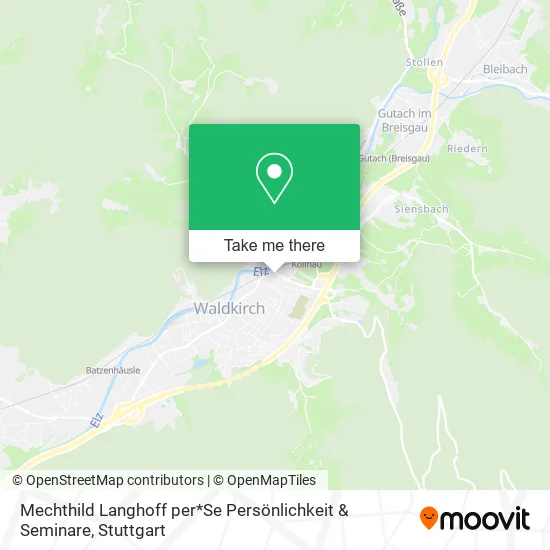 Карта Mechthild Langhoff per*Se Persönlichkeit & Seminare