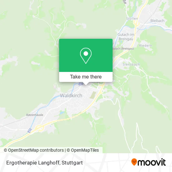 Карта Ergotherapie Langhoff