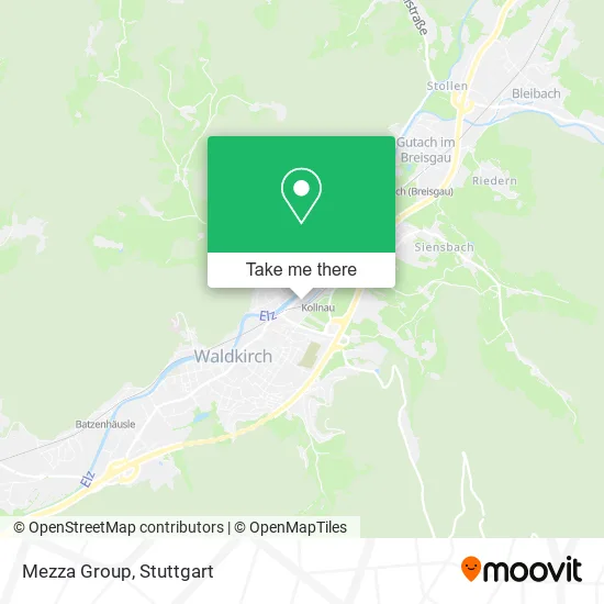 Карта Mezza Group