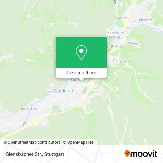 Карта Siensbacher Str.
