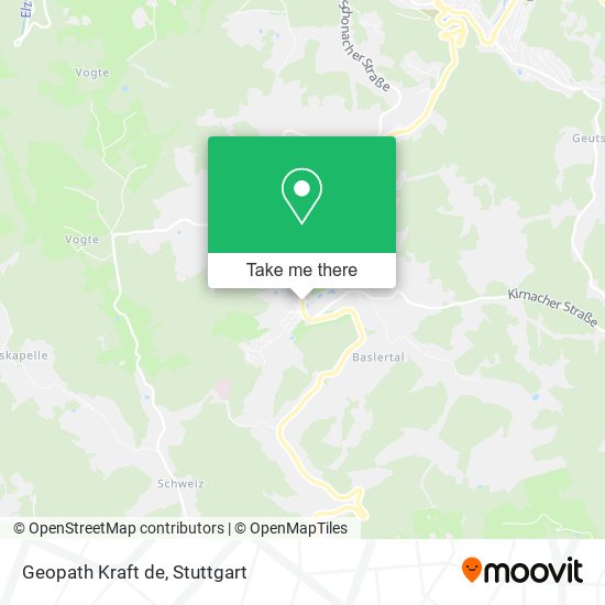 Карта Geopath Kraft de