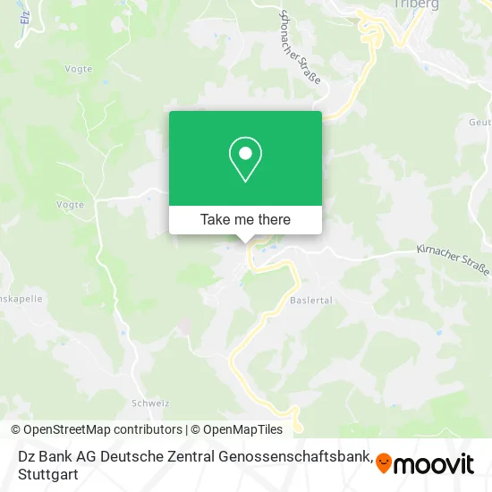 Карта Dz Bank AG Deutsche Zentral Genossenschaftsbank