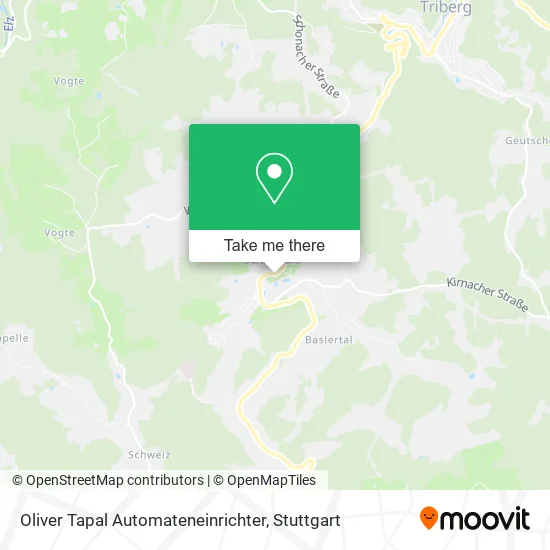 Карта Oliver Tapal Automateneinrichter