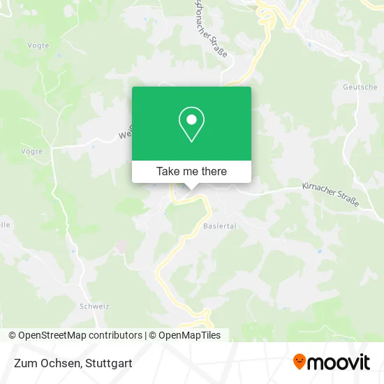 Карта Zum Ochsen