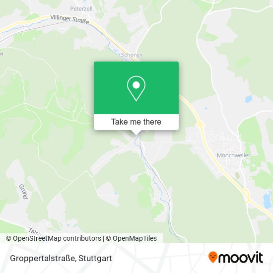 Карта Groppertalstraße