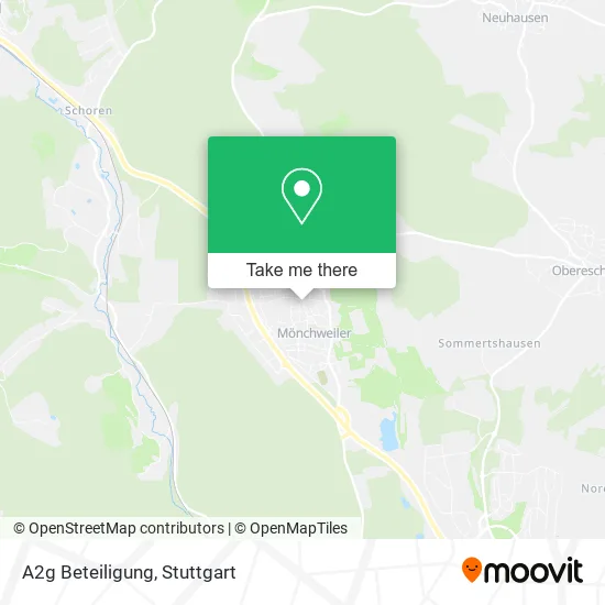 Карта A2g Beteiligung