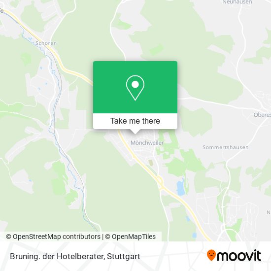 Bruning. der Hotelberater map