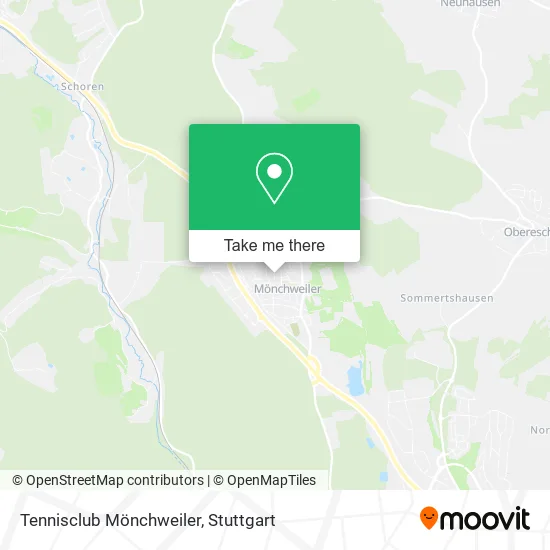 Карта Tennisclub Mönchweiler