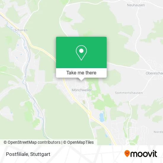 Карта Postfiliale