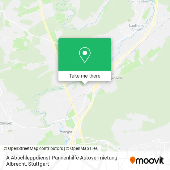 Карта A Abschleppdienst Pannenhilfe Autovermietung Albrecht