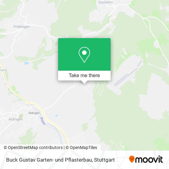 Buck Gustav Garten- und Pflasterbau map