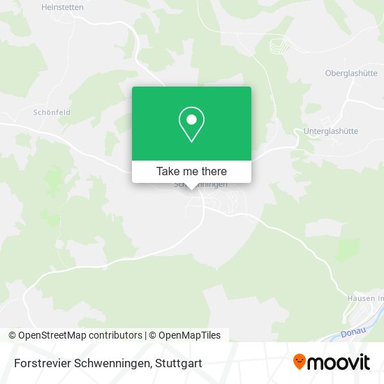 Forstrevier Schwenningen map