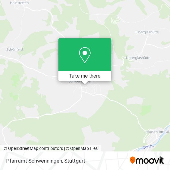 Pfarramt Schwenningen map