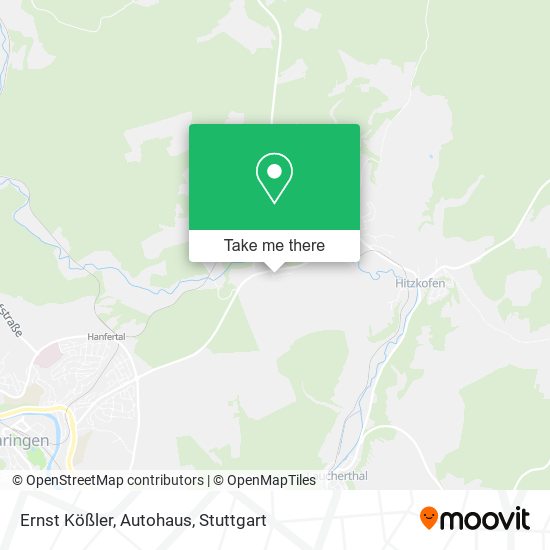 Ernst Kößler, Autohaus map