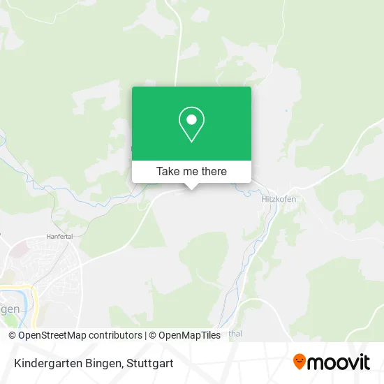 Карта Kindergarten Bingen