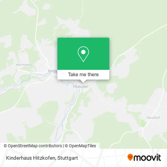Карта Kinderhaus Hitzkofen