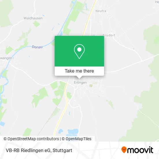 Карта VB-RB Riedlingen eG
