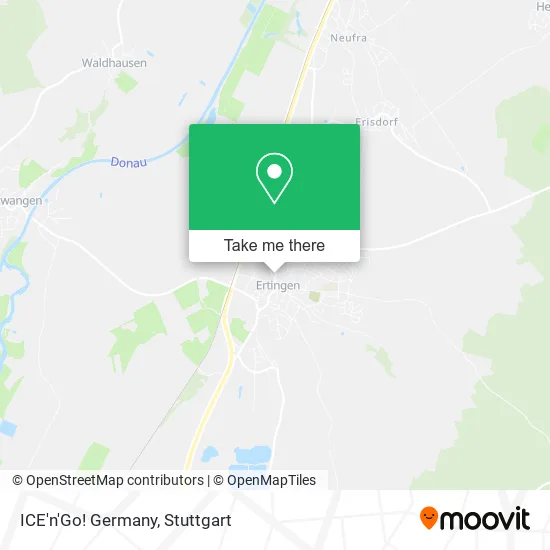 Карта ICE'n'Go! Germany