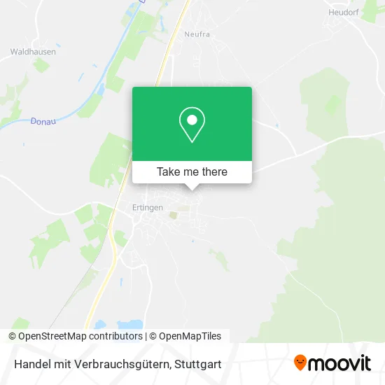 Карта Handel mit Verbrauchsgütern