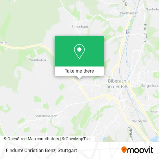 Карта Findum! Christian Benz