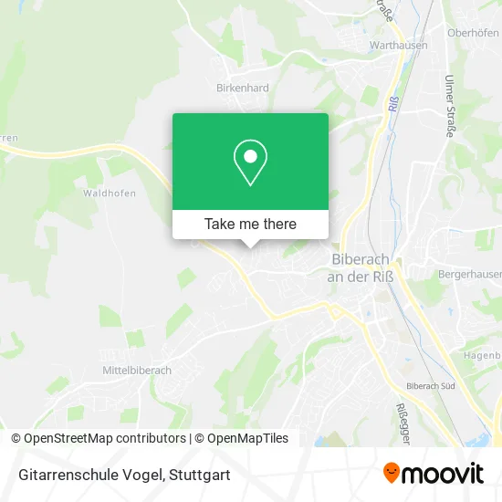 Карта Gitarrenschule Vogel
