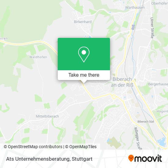 Ats Unternehmensberatung map