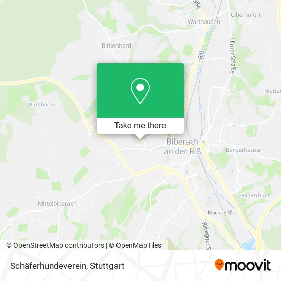 Карта Schäferhundeverein