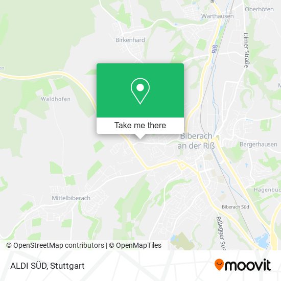 ALDI SÜD map