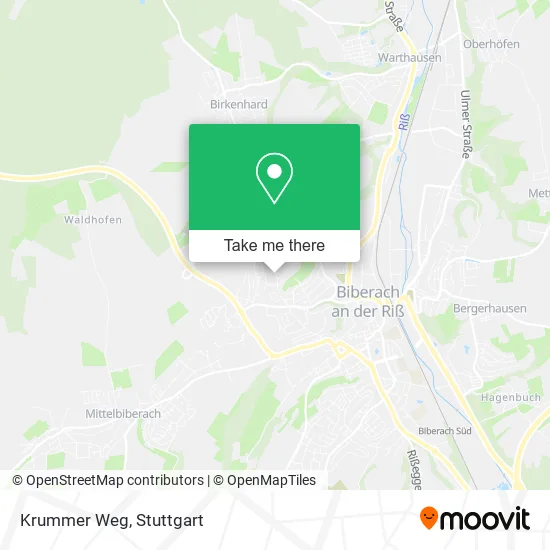 Карта Krummer Weg