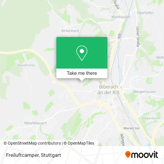 Карта Freiluftcamper