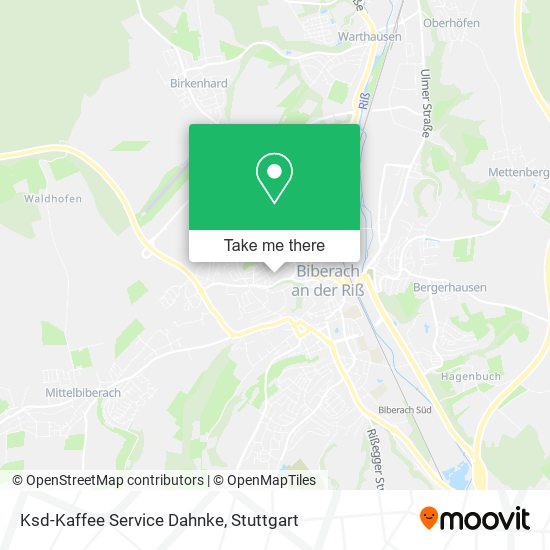 Ksd-Kaffee Service Dahnke map