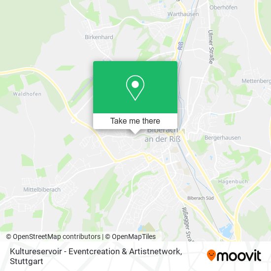 Kultureservoir - Eventcreation & Artistnetwork map