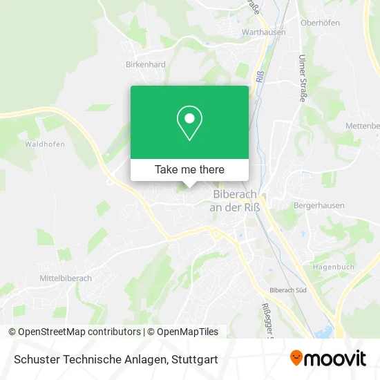 Карта Schuster Technische Anlagen