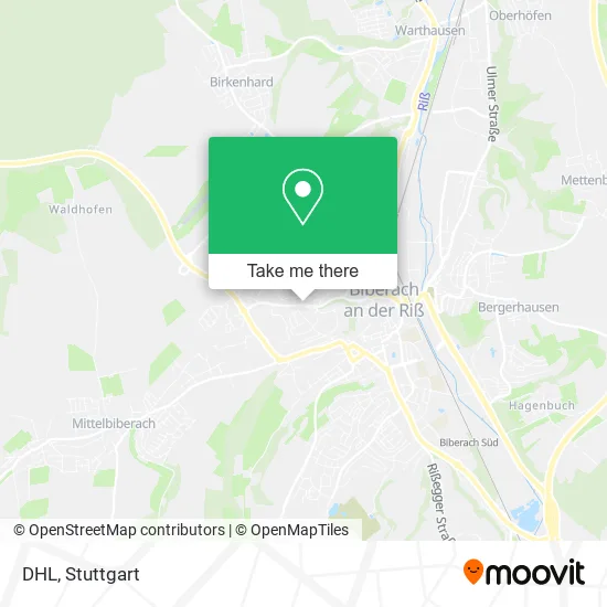 Карта DHL