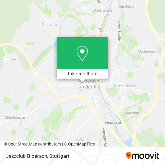 Карта Jazzclub Biberach