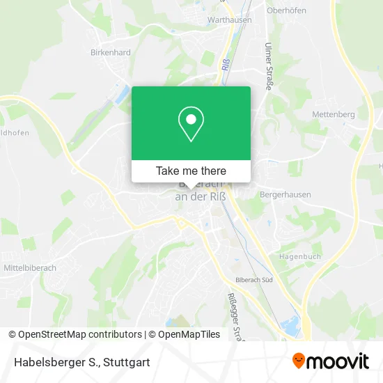 Карта Habelsberger S.