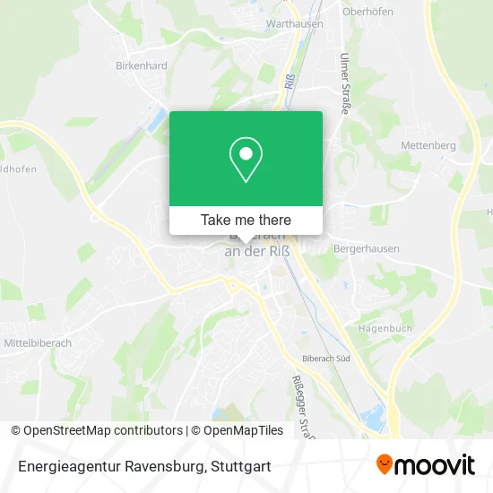 Карта Energieagentur Ravensburg