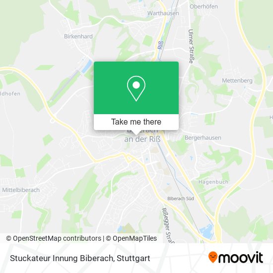 Stuckateur Innung Biberach map