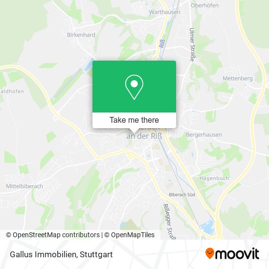 Gallus Immobilien map