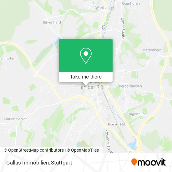 Карта Gallus Immobilien