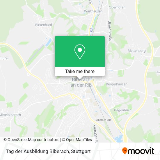 Tag der Ausbildung Biberach map