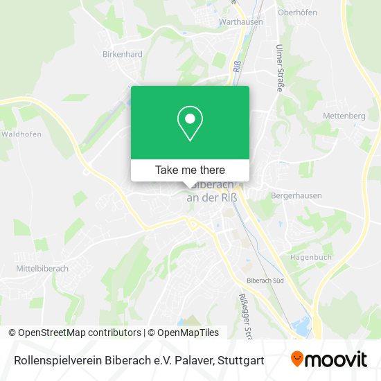 Rollenspielverein Biberach e.V. Palaver map